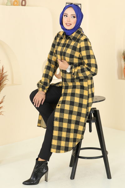 K.T.R. - بلوز نمط3 الخردل 3062KTR750-MS - 394654