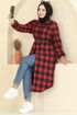 Tunic 3062KTR750-MS Pattern 3 Red - Thumbnail