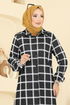 Tunic 3062KTR750-MS Pattern 4 Black - Thumbnail