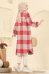 Tunic 3068KTR750-MS Beige&Red - Thumbnail
