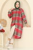 Tunic 3068KTR750-MS Khaki&Red - Thumbnail