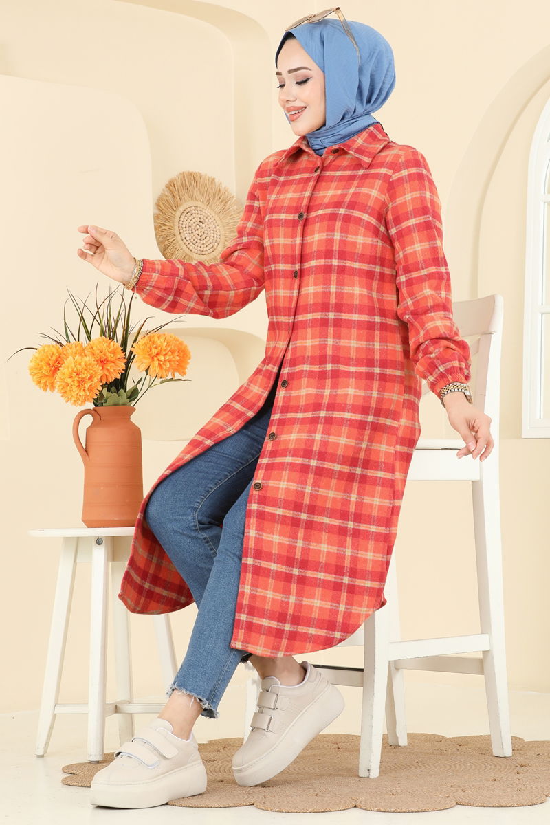 بلوز برتقالي 3068KTR750-MS