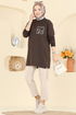 Tunic 306OZN1046-MS Brown - Thumbnail