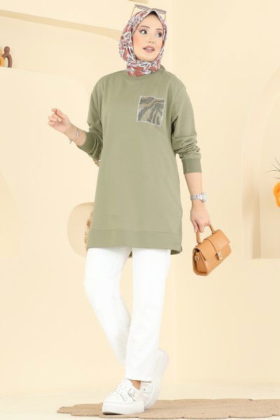 O.Z.N. - Tunic 306OZN1046-MS Khaki