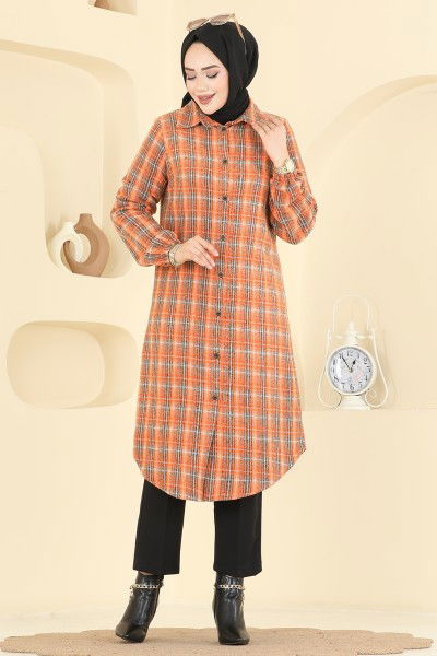 K.T.R. - Tunic 3070KTR750-MS Black & Orange
