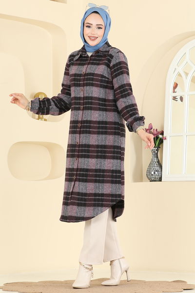 K.T.R. - بلوز توتي غامق 3070KTR750-MS - 418619