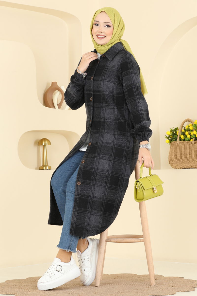 بلوز أسود 3074KTR750-MS