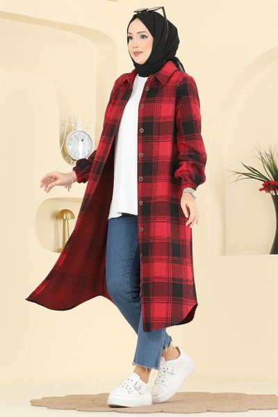 K.T.R. - Tunic 3074KTR750-MS Red - 423384