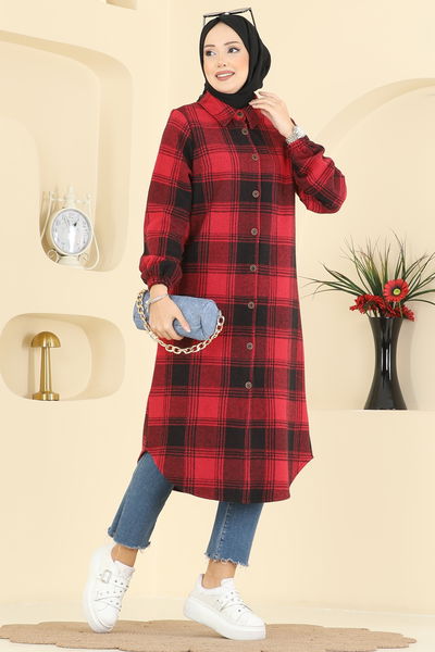 K.T.R. - Tunic 3074KTR750-MS Red - 423385