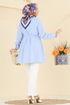 Tunic 3077KTR750-MS Baby Blue - Thumbnail