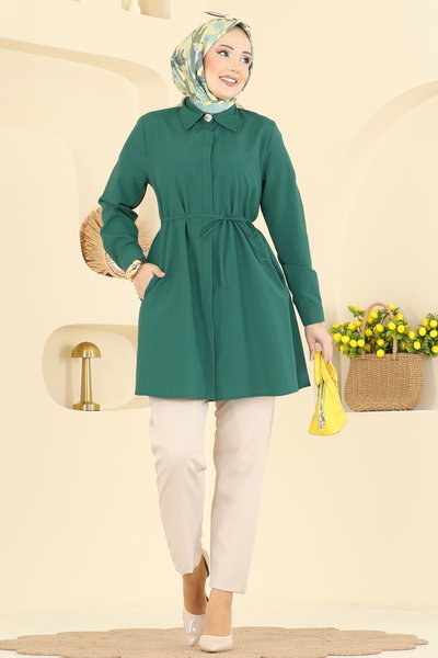 K.T.R. - Tunic 3077KTR750-MS Mold Green - 426179