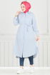 Tunic 3106HBS856-MS Blue - Thumbnail