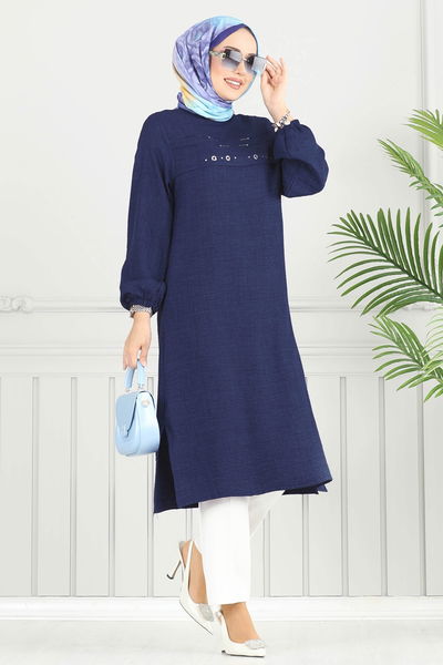 H.B.S. - Tunic 3123HBS856-MS Navy Blue - 379760