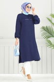 H.B.S. - Tunic 3123HBS856-MS Navy Blue