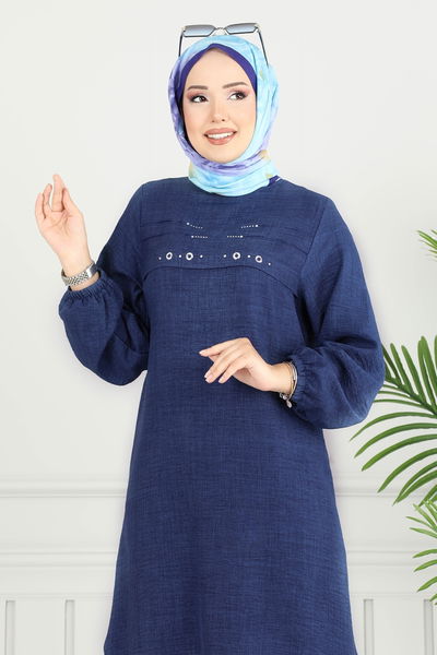 H.B.S. - Tunic 3123HBS856-MS Navy Blue - 379761