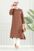 H.B.S. - Tunic 3123HBS856-MS Tan