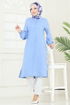 Tunic 3124HBS856-MS Baby Blue - Thumbnail