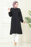 H.B.S. - Tunic 3124HBS856-MS Black