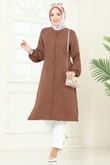 H.B.S. - Tunic 3124HBS856-MS Light Brown