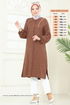 Tunic 3124HBS856-MS Light Brown - Thumbnail