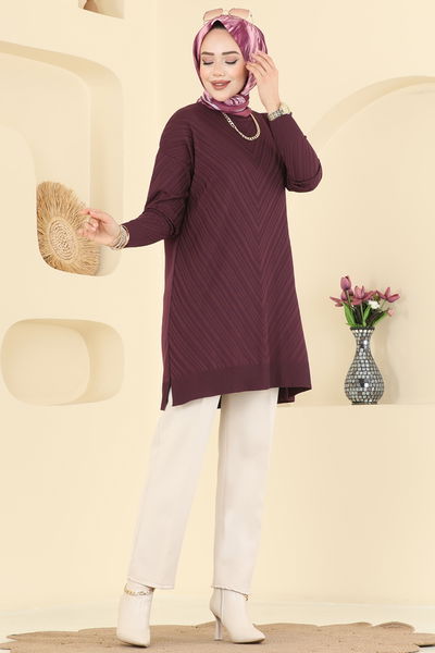 U.Z. - بلوز خمري 3192UZ662-MS - 418293