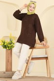 H.B.S. - Tunic 3225HBS856-MS Brown