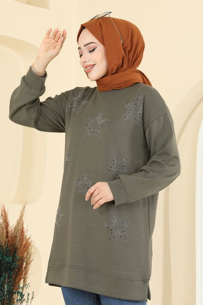 H.B.S. - Tunic 3225HBS856-MS Khaki - 416024