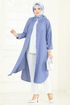 Tunic 324HBS856-MS Light Denim - Thumbnail
