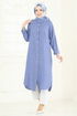 Tunic 324HBS856-MS Light Denim - Thumbnail