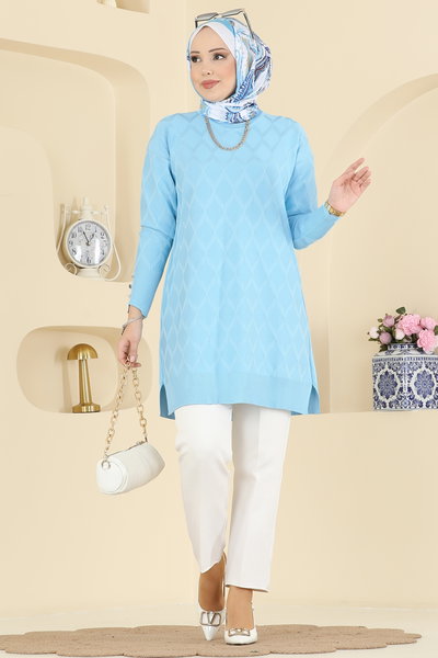 U.Z. - Tunic 3288UZ662-MS Baby Blue - 422558