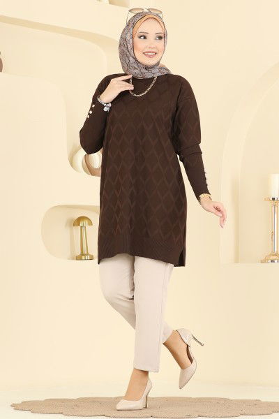 U.Z. - Tunic 3288UZ662-MS Brown