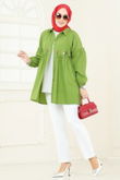A.S.N. - Tunic 4060ASN888-MS Pistachio Green