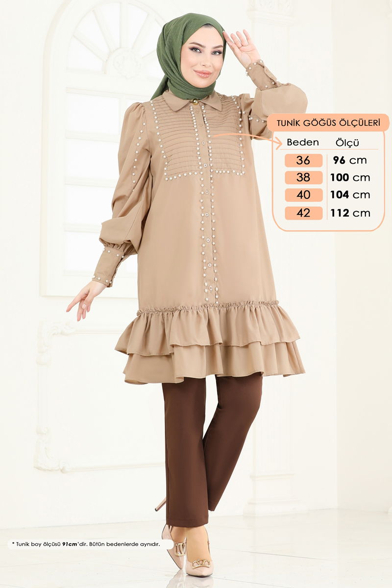 Tunic 4253JNF844-MS Latte