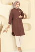 Tunic 4517PM271-MS Brown - Thumbnail