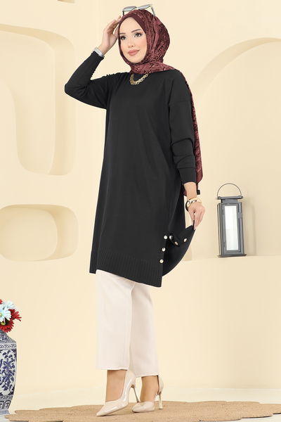 K.L.N. - Tunic 5006KLN570-MS Black - 400410