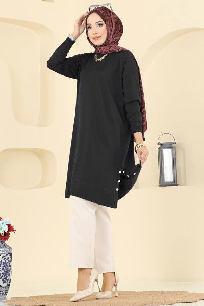 K.L.N. - Tunic 5006KLN570-MS Black