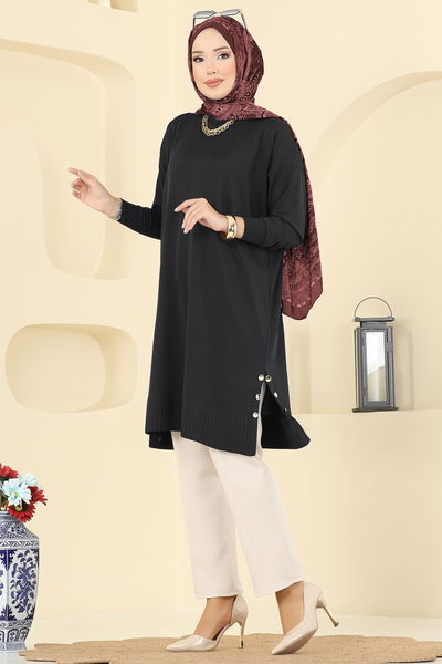 K.L.N. - Tunic 5006KLN570-MS Black - 400411