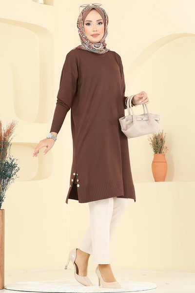 K.L.N. - Tunic 5006KLN570-MS Brown - 428137