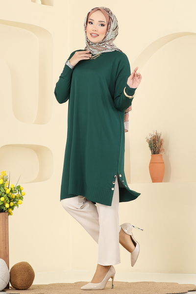 K.L.N. - Tunic 5006KLN570-MS Emerald - 400400