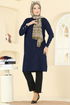 Tunic 5021KLN570-MS Navy Blue - Thumbnail