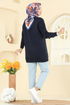 Tunic 5279TEG847-MS Navy Blue - Thumbnail