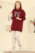 Tunic 5286TEG847-MS Burgundy - Thumbnail