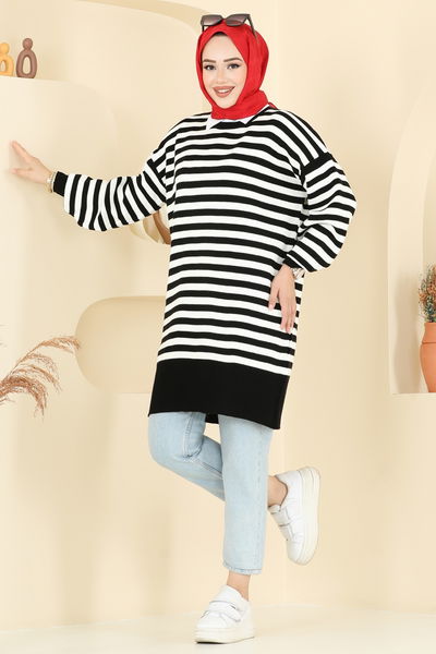 K.L. - Tunic 6005KL398-MS Black - 392540