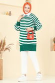 K.L. - Tunic 6005KL398-MS Emerald