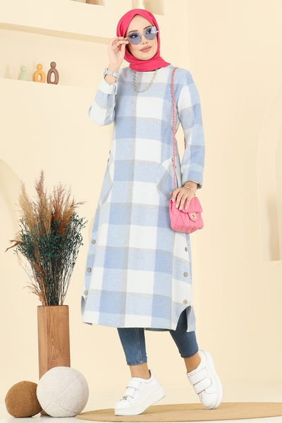 S.V.L. - Tunic 6899S324-MS Baby Blue - 401661