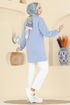 Tunic 701PM271-MS Baby Blue - Thumbnail