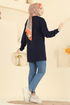 Tunic 701PM271-MS Dark Navy Blue - Thumbnail