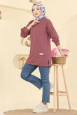 P.R.M. - Tunic 701PM271-MS Dark Rose Dusky