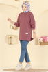 Tunic 701PM271-MS Dark Rose Dusky - Thumbnail