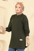 Tunic 701PM271-MS Khaki - Thumbnail